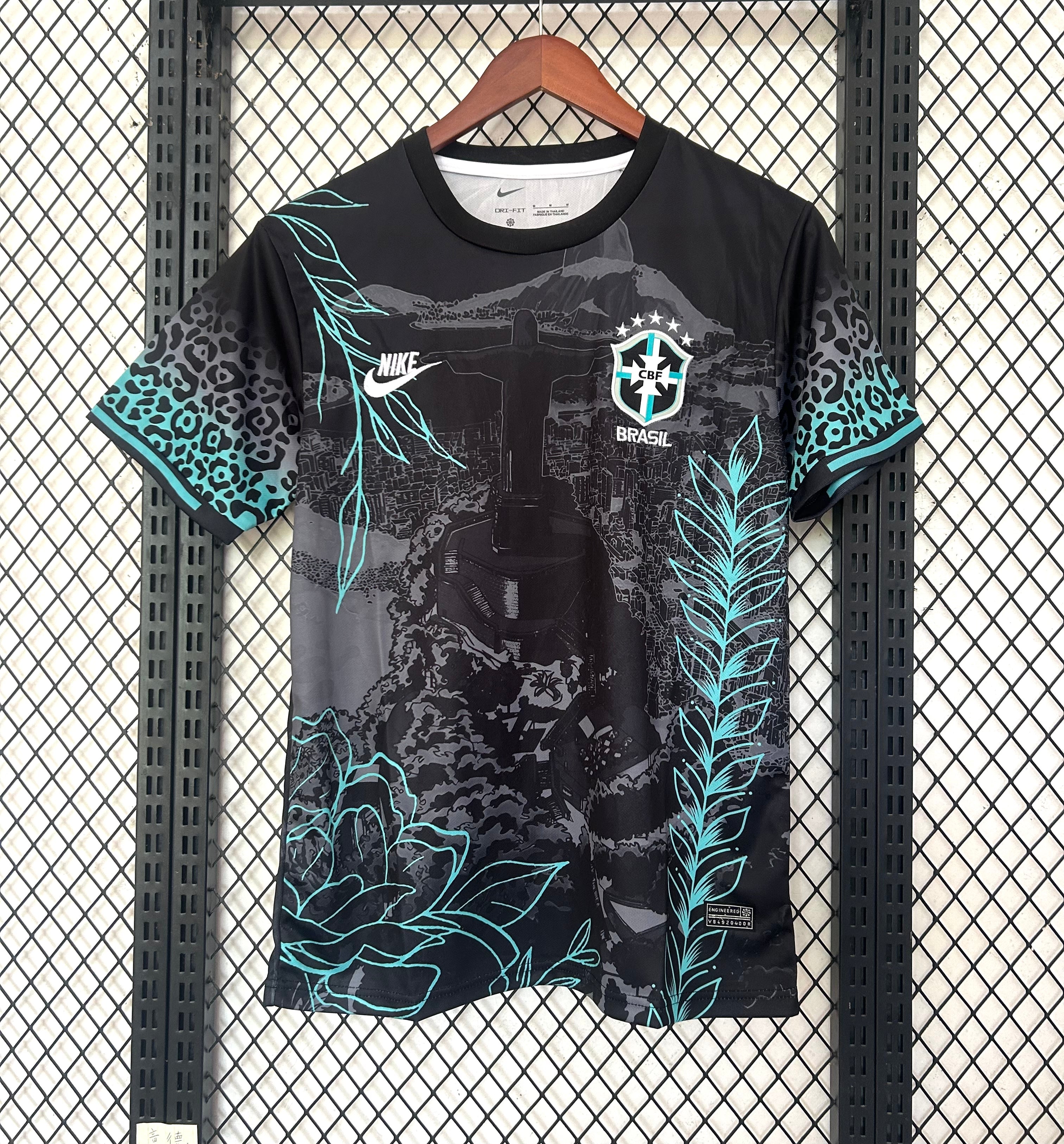 Brazil 2026 Special black blue Jersey