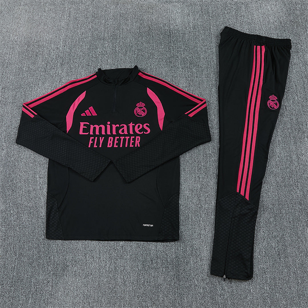 2026/27 Real Madrid Black Tracksuit