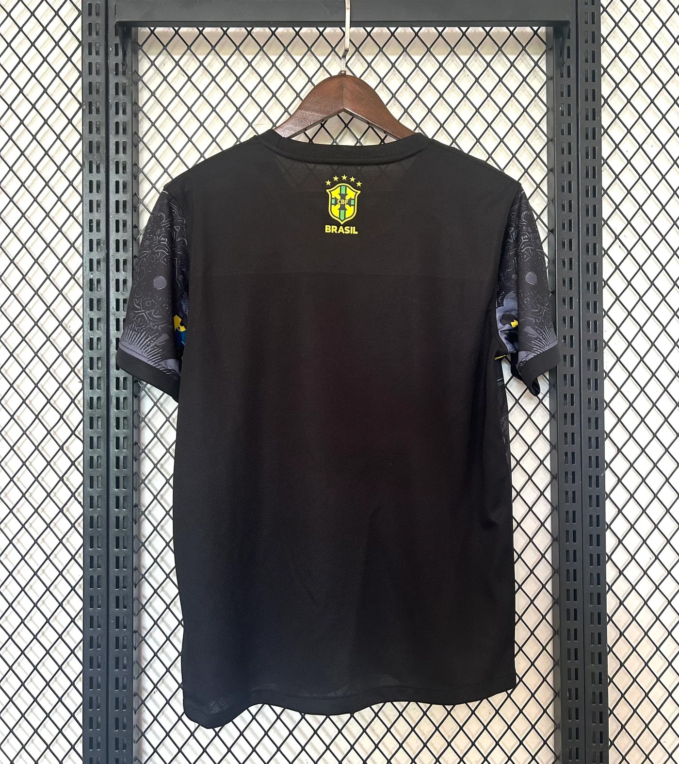Brazil 2025/26 Special Edition Jersey Black w/Christ