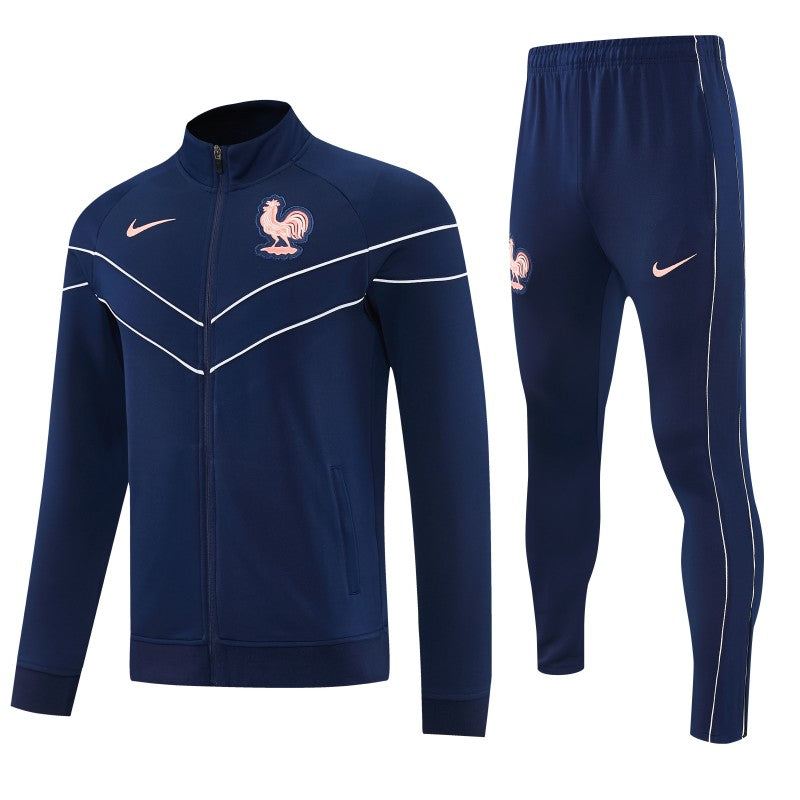 2026/27 France Dark Blue Tracksuit