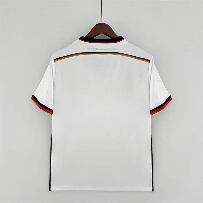2014 Retro Germany Home Soccer Jersey - DripJerseys