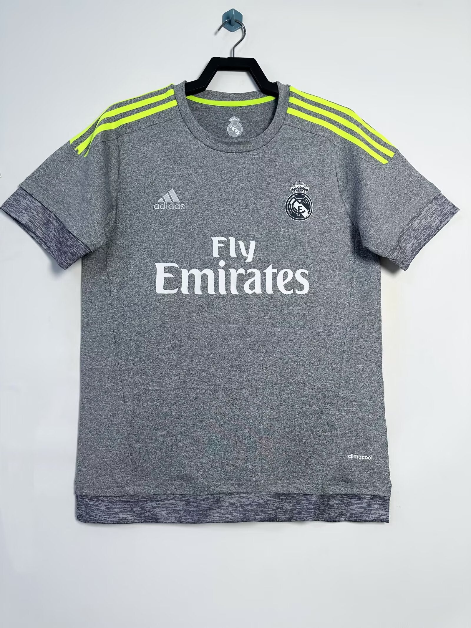 Real Madrid 2015/16 Retro Grey Jersey