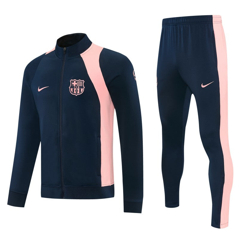 2026/27 Barcelona Dark Blue Tracksuit