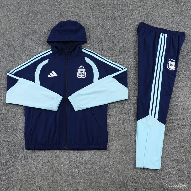 2025/26 Argentina Dark Blue Tracksuit