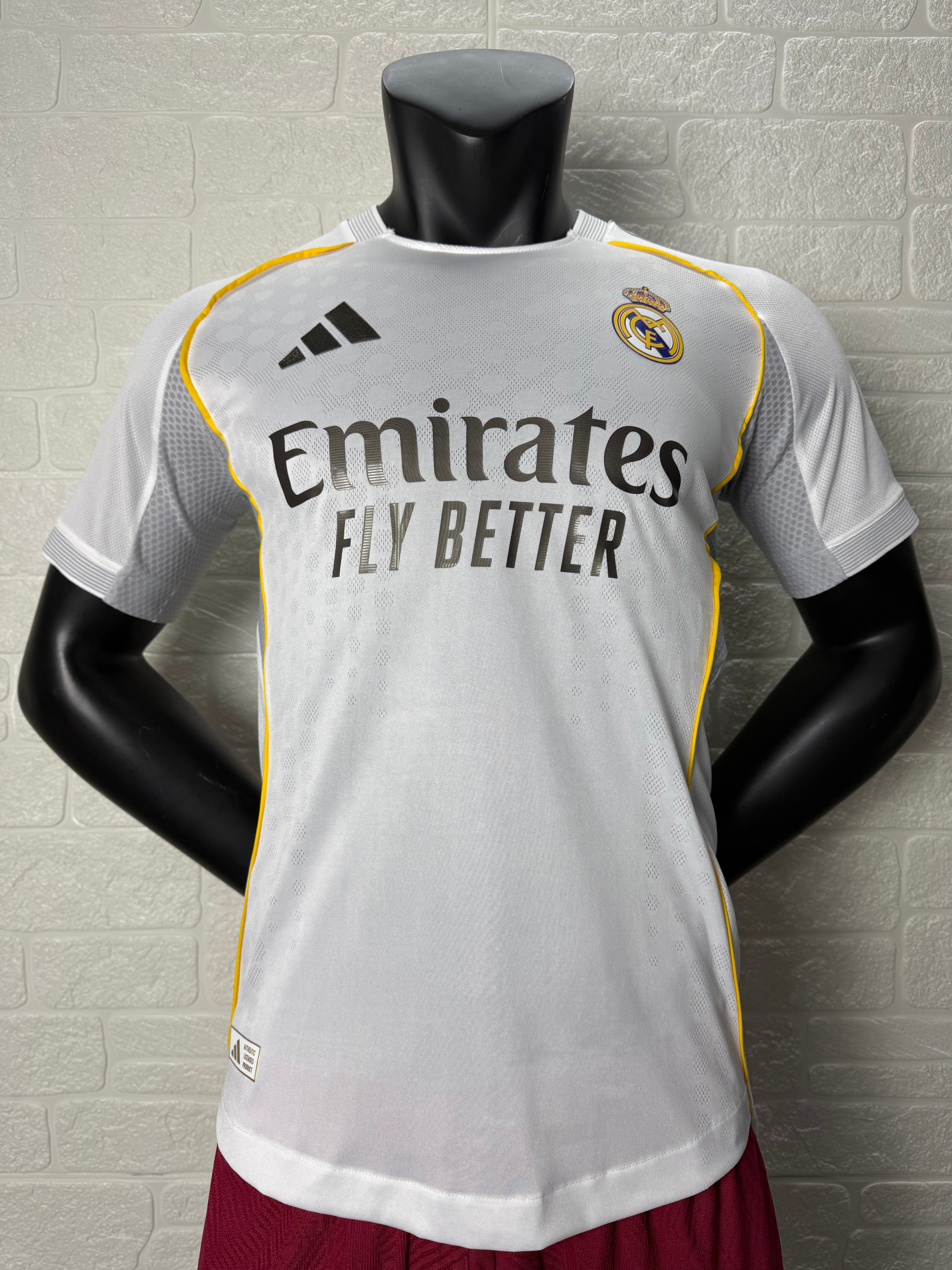 Real Madrid 2025/26 Home Jersey player version
