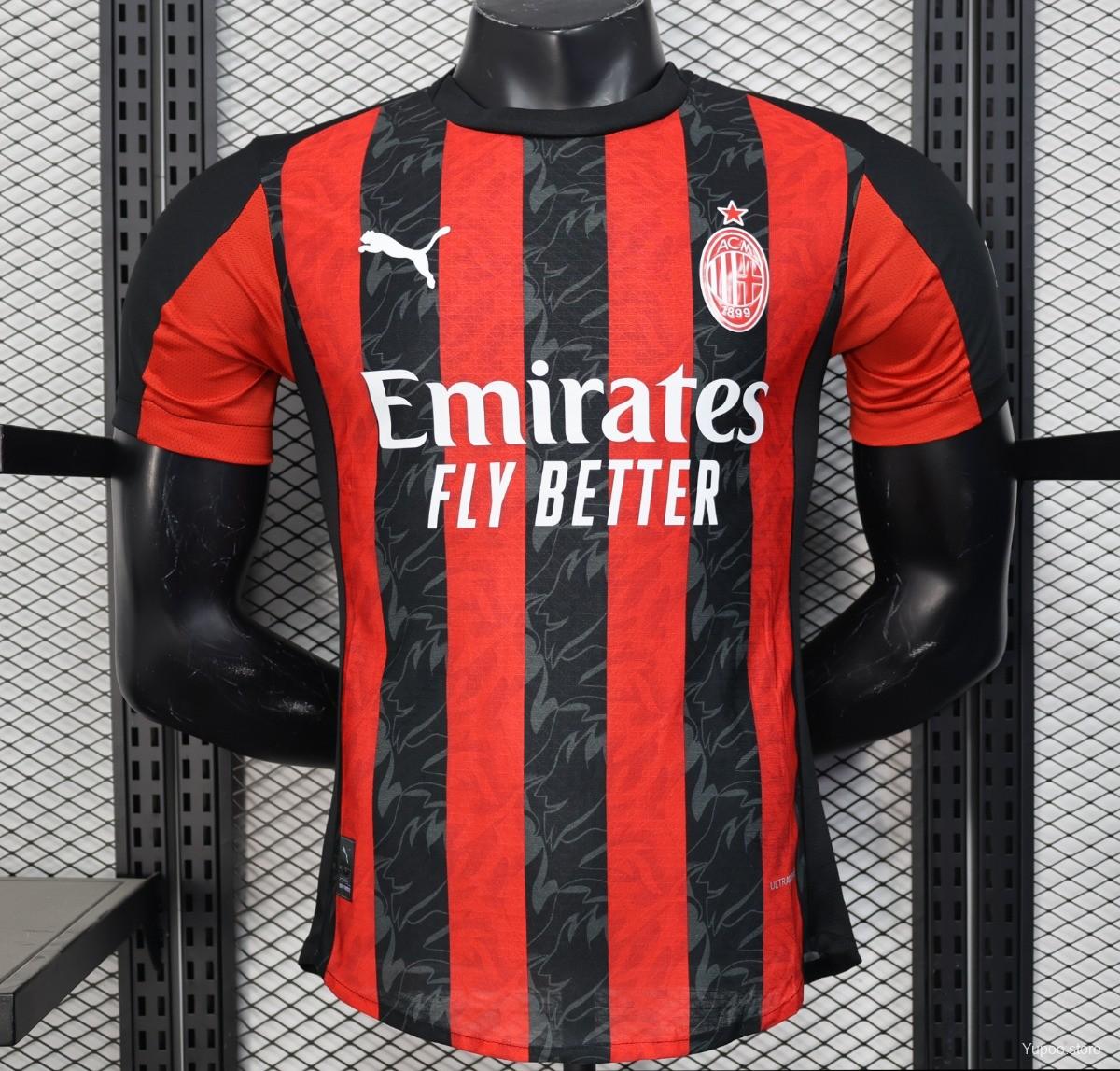 Milan 2025/26 Home Jersey Player Version