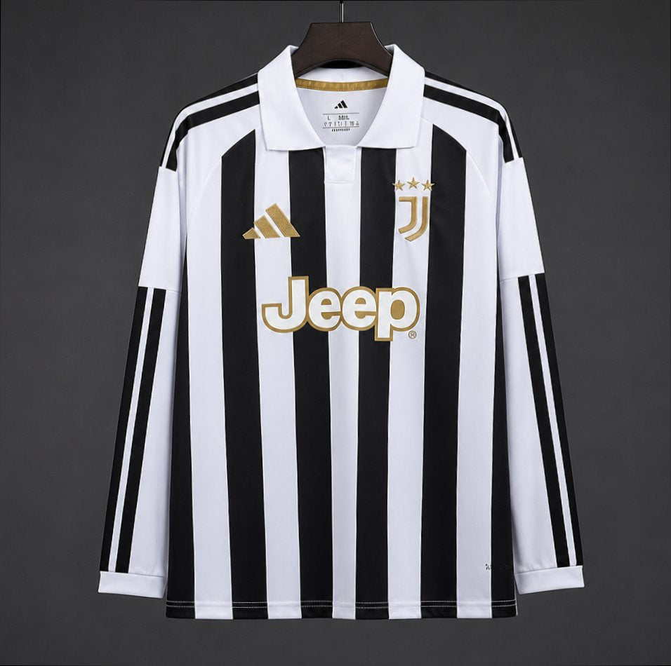 Juve 2026/27 Home Jersey Long Sleeves