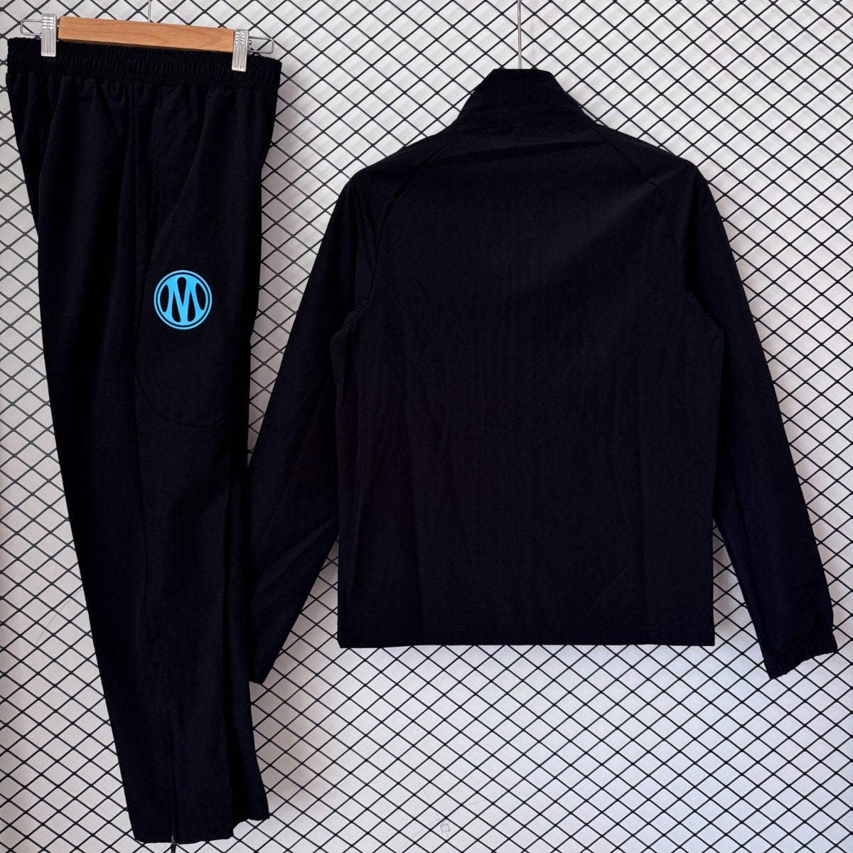 2026/27 Marseille Tracksuit Black