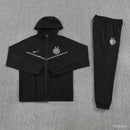 2025/26 Inter Black Tracksuit with hoodie
