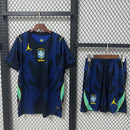 Kids Brazil Fan Version 2026 Away Jersey