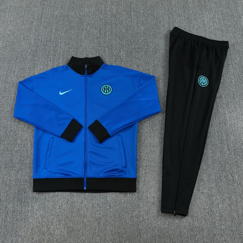 2026/27 Inter Black and Blue Tracksuit