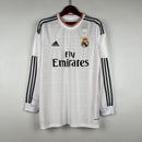 Real Madrid 2013/14 Retro Home Long Sleeve Jersey