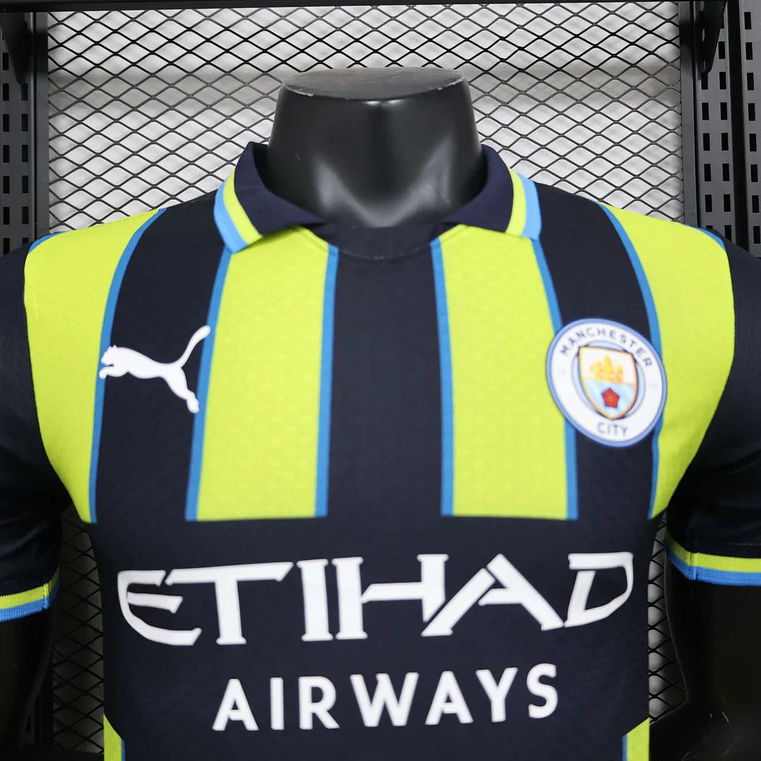 2024/2025 Player Version Manchester City Away Football Shirt