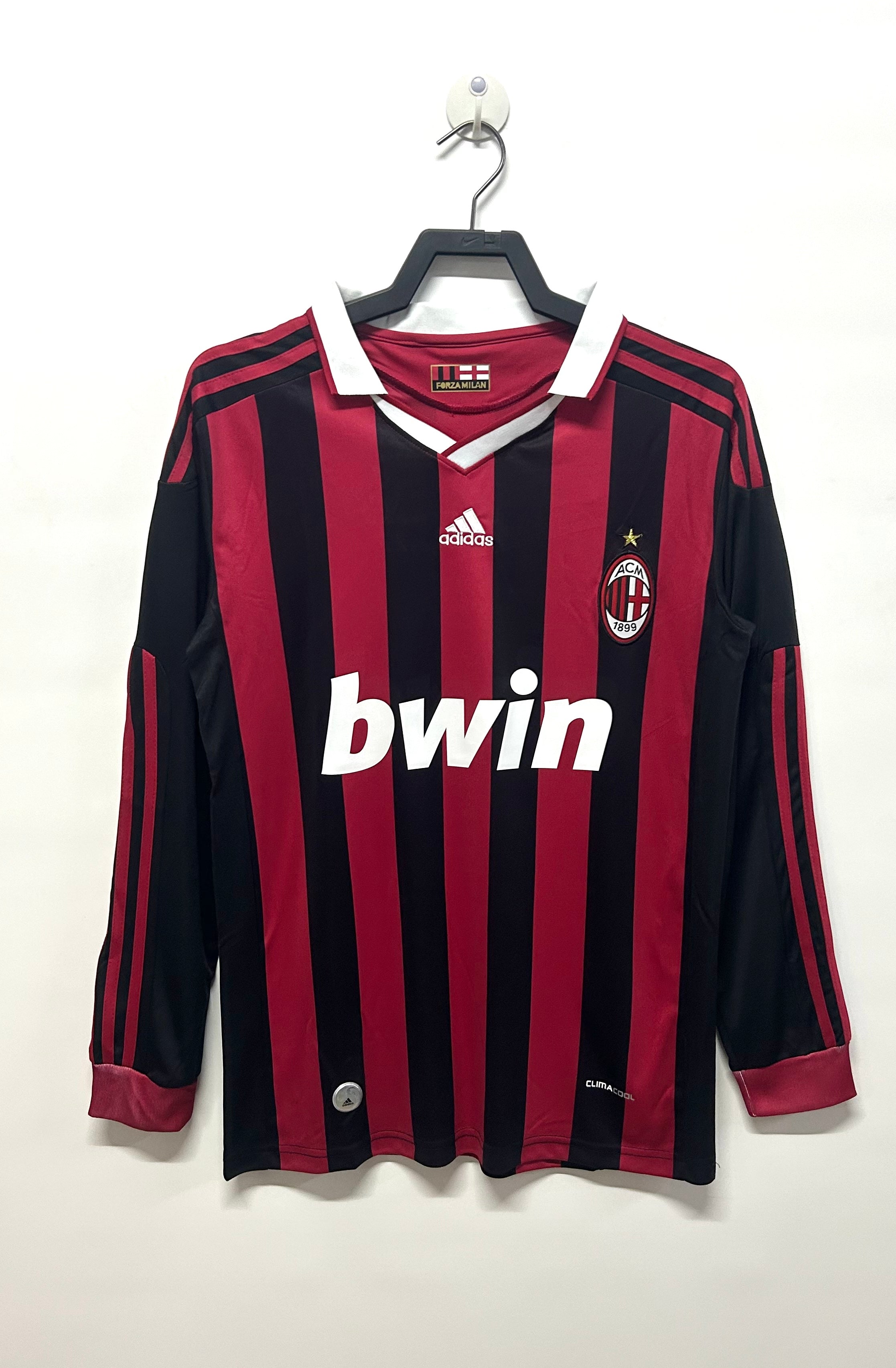 Maglia Milan 2009/10 retro maniche lunghe