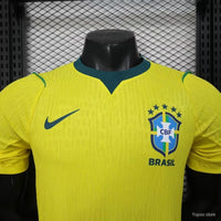 Brazil 2025/26 Home Jersey Player Version