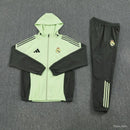 2025/26 Real Madrid Light Green Windbreaker