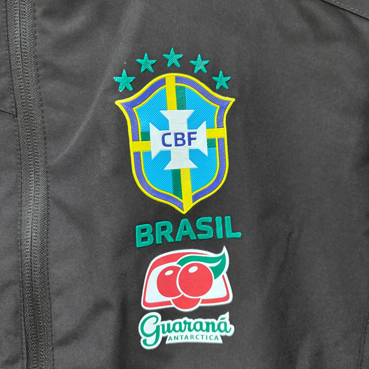 Brazil Black Windbreaker