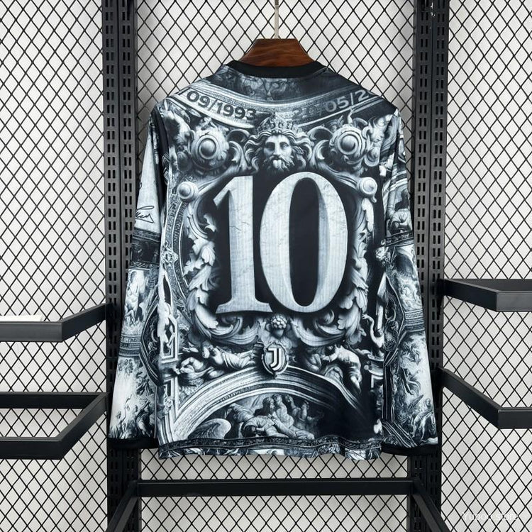 Camiseta prepartido Bianconeri 2025/26 EDICIÓN D. PIERO manga larga