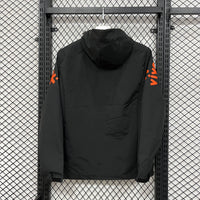 Brazil Black Windbreaker