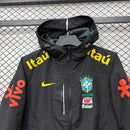 Brazil Black Windbreaker
