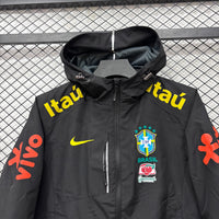 Brazil Black Windbreaker