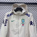 Brazil Cream White Windbreaker