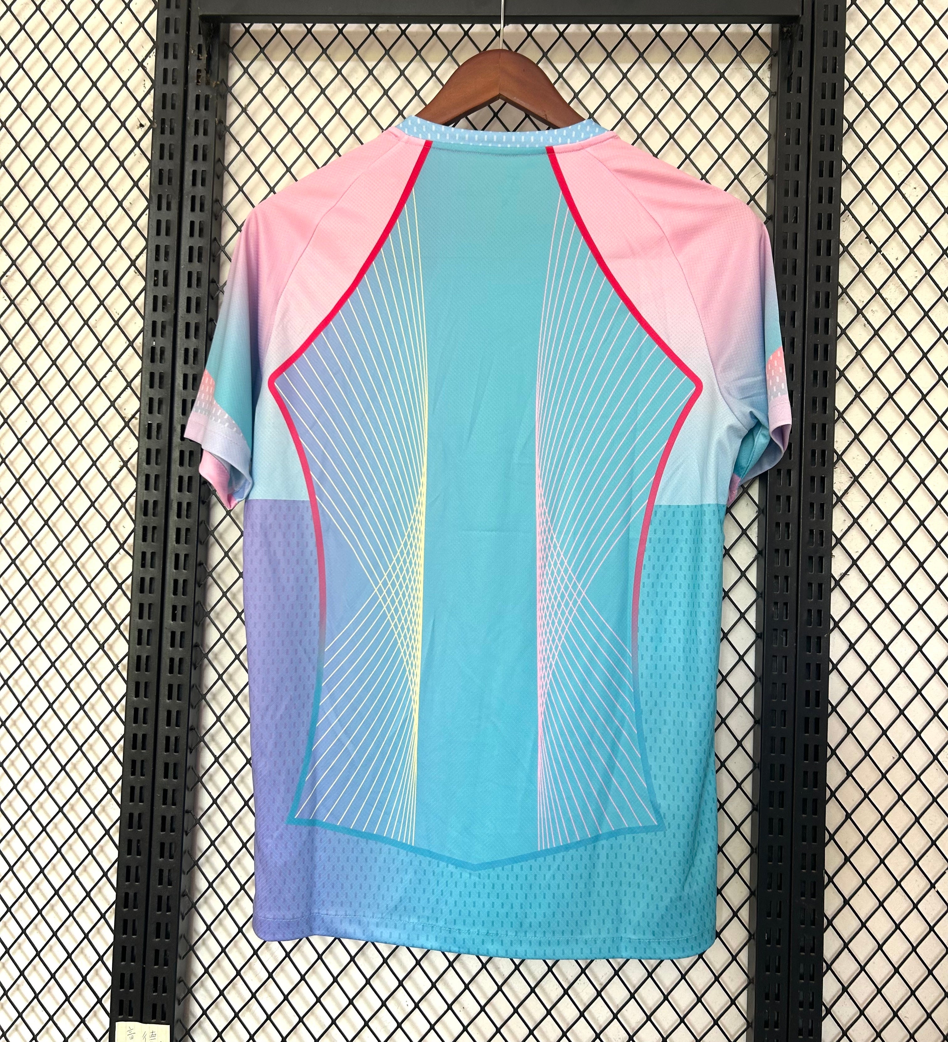 Barcelona 2025/26 Special Edition light blue/pink jersey