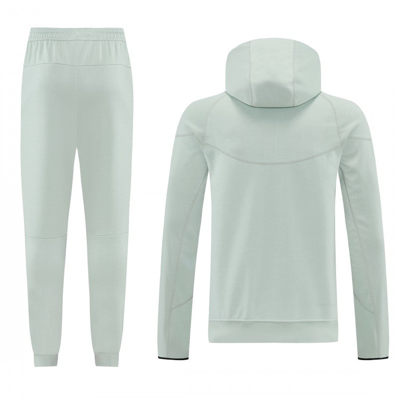 2026/27 Inter Light Gray Tracksuit with hoodie