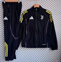 2025/26 Juventus Black Windbreaker