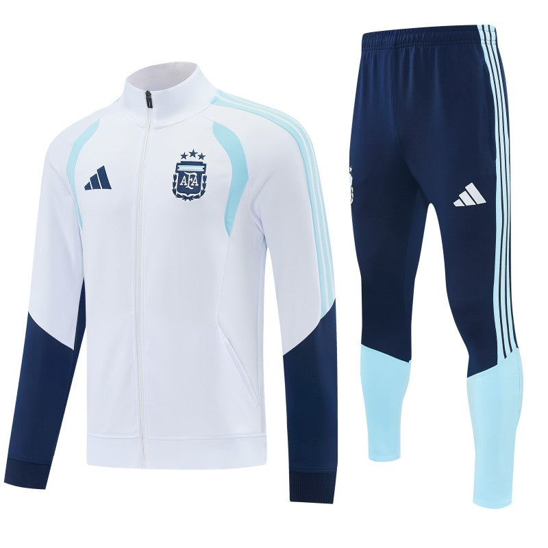 2026/27 Argentina White and Blue Tracksuit