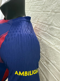 Barcelona 2025/26 Home Jersey player version