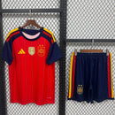 Kids 2026 Spain Home Jersey
