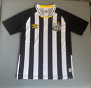 Santos 2025 Black and White Jersey
