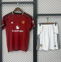 2025/26 Manchester United Home Jersey kids