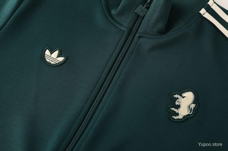 2025/26 Juventus Dark Green Tracksuit