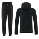 2025/26 Chelsea Black Tracksuit with hoodie