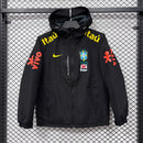 Brazil Black Windbreaker