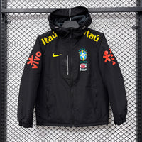 Brazil Black Windbreaker