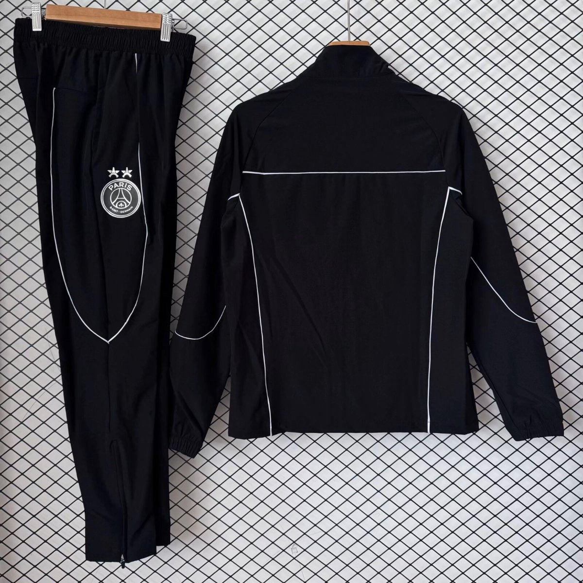 2026/27 Paris SG Tracksuit Black