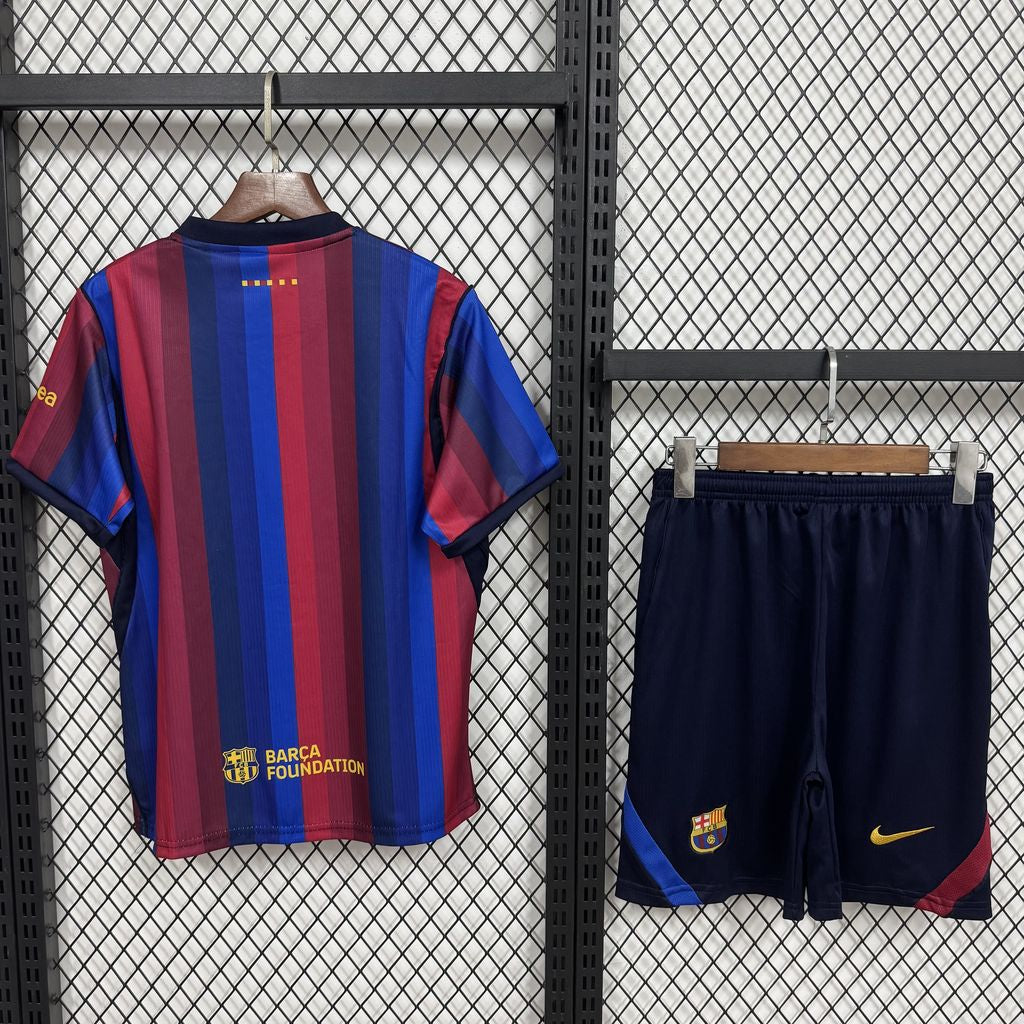 Kids Barcelona 2026/27 Home Jersey