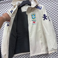 Brazil Cream White Windbreaker