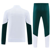 2026/27 Real Madrid White and Green Tracksuit