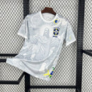 Brazil 2025/26 Special Edition Jersey White w/Christ