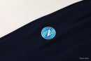 2025/26 Napoli Dark Blue and White Tracksuit