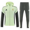 2025/26 Real Madrid Light Green Windbreaker