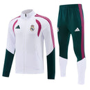 2026/27 Real Madrid White and Green Tracksuit