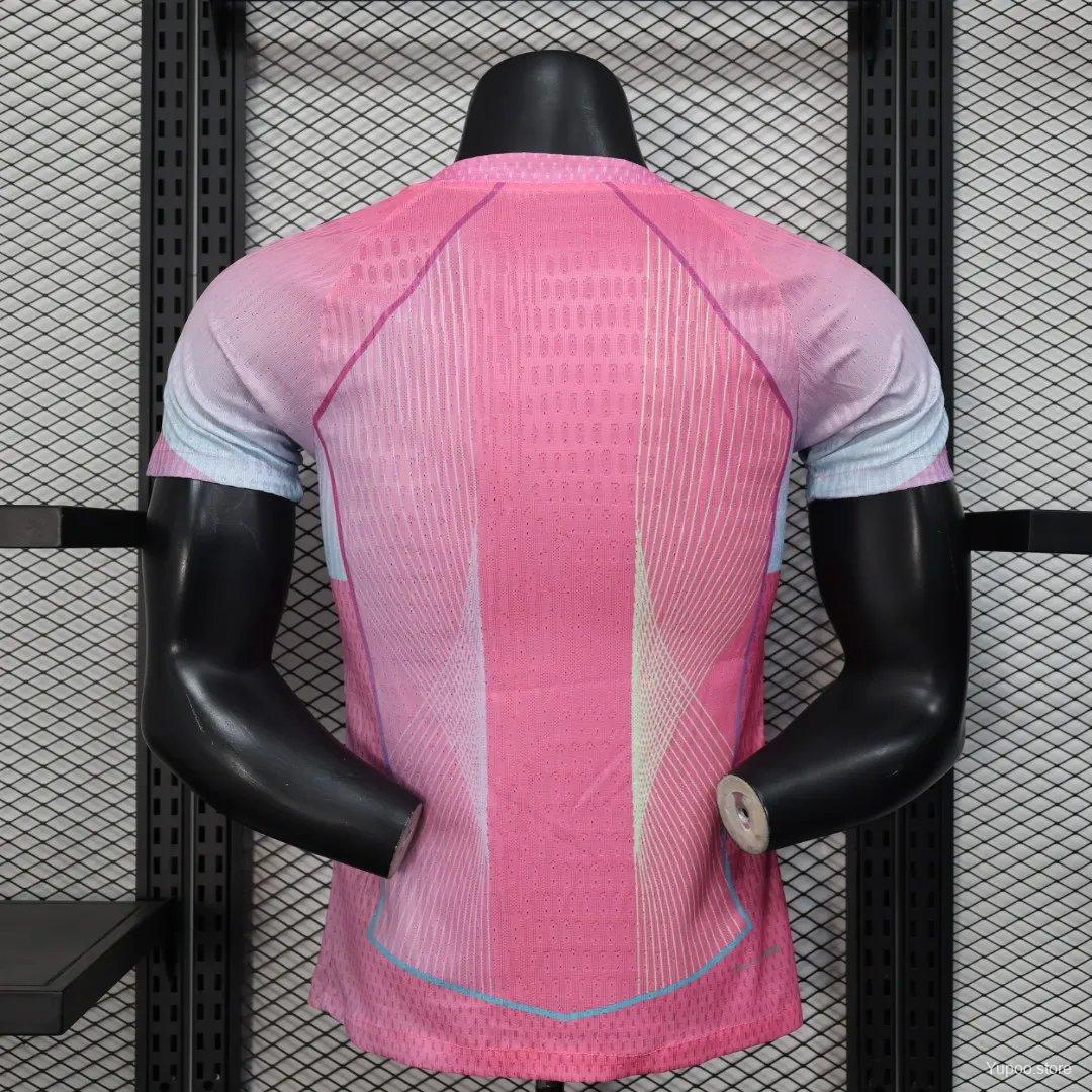 Barcelona 2025/26 Special Edition Pink Jersey Player Version