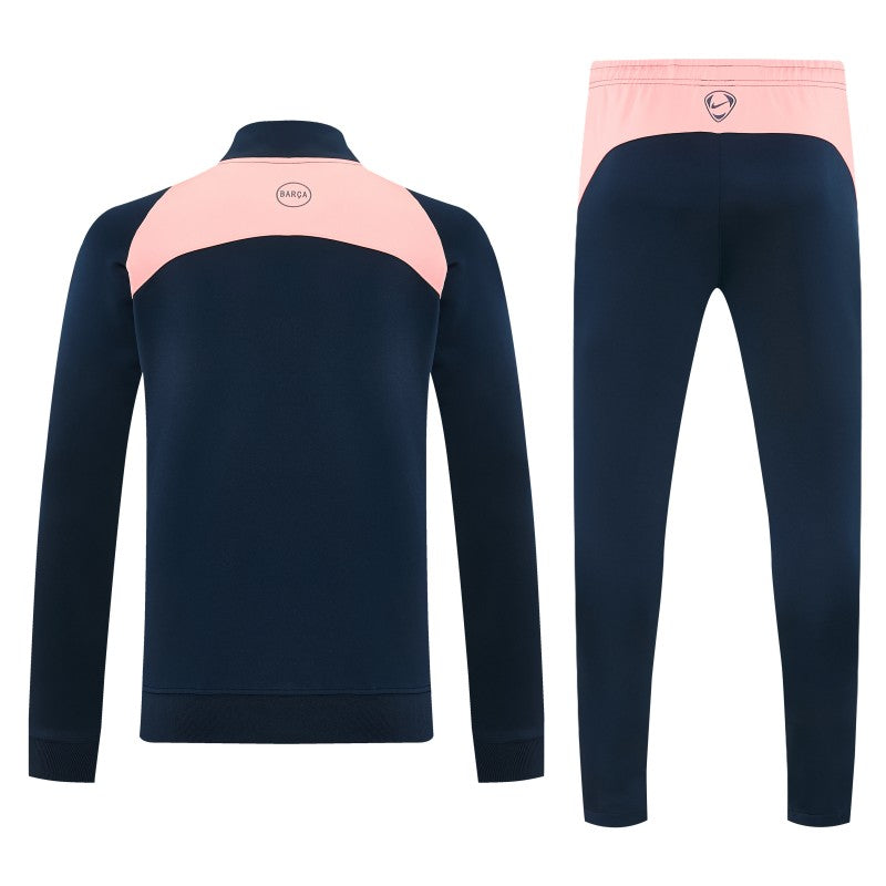 2026/27 Barcelona Dark Blue Tracksuit
