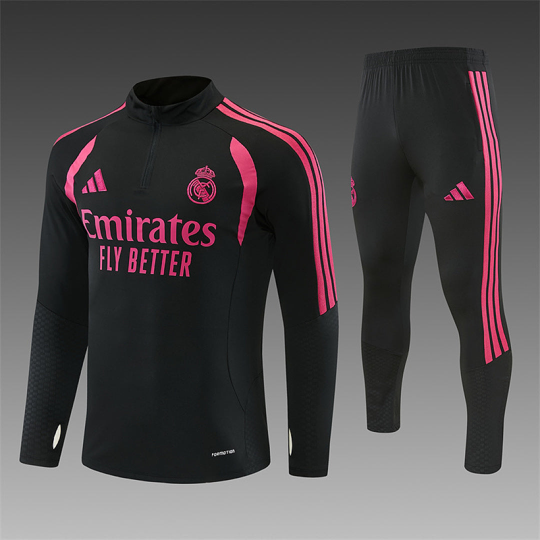 2026/27 Real Madrid Black Tracksuit