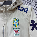 Brazil Cream White Windbreaker